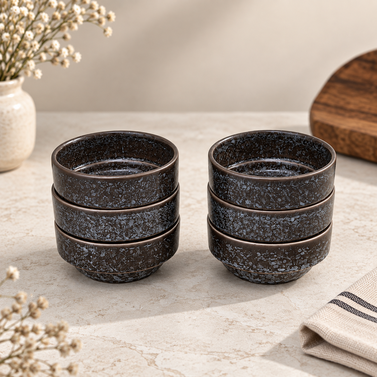 BLACK SPECKLED STONEWARE - Image 8
