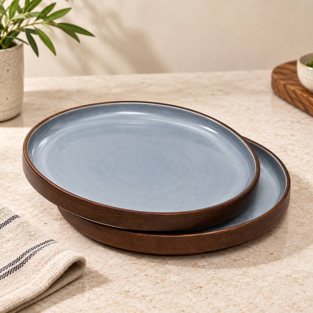 GREY MINIMALISTIC PLATTER - Image 2