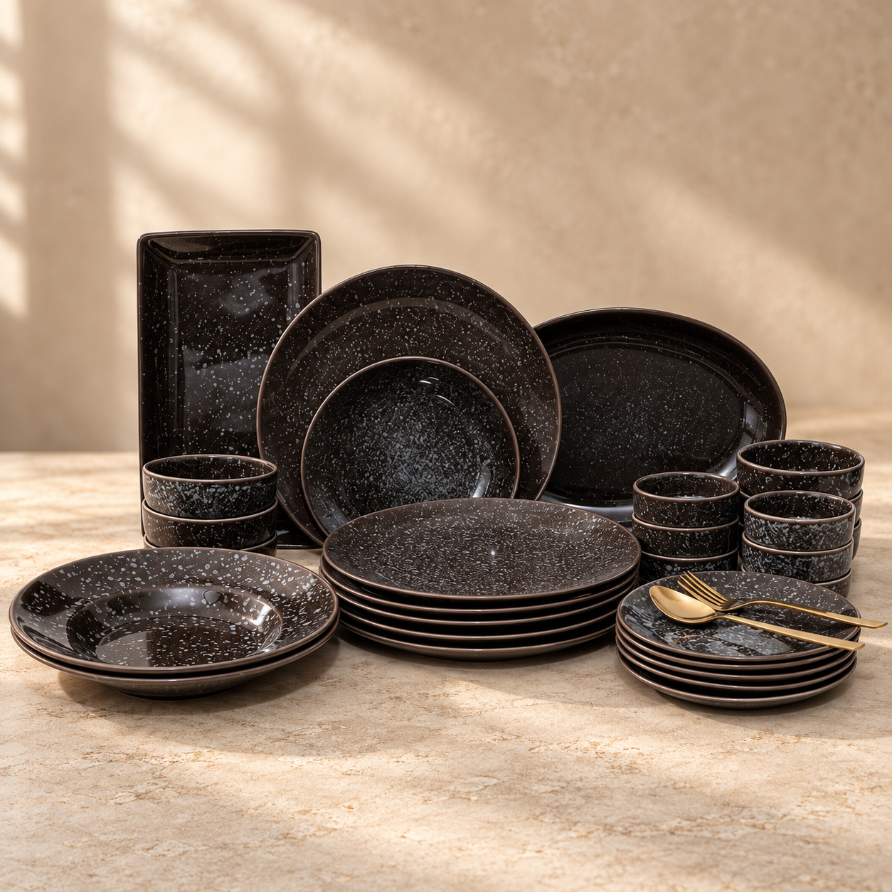 BLACK SPECKLED STONEWARE - Image 3