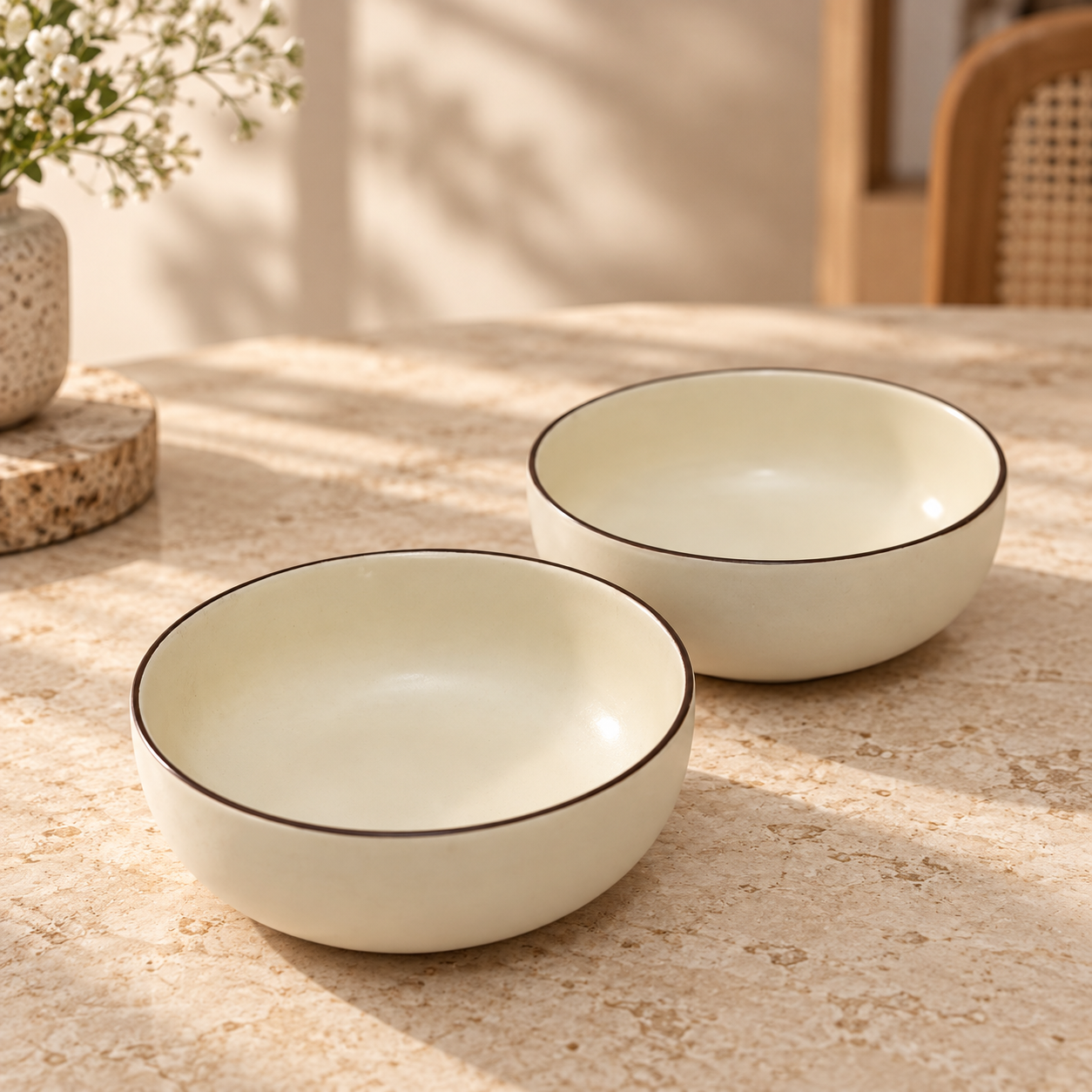 IVORY SERVING BOWL - Image 3