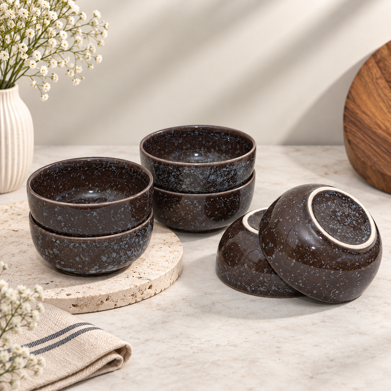 BLACK SPECKLED STONEWARE - Image 7
